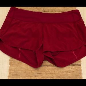 Lululemon speed shorts 2.5inch